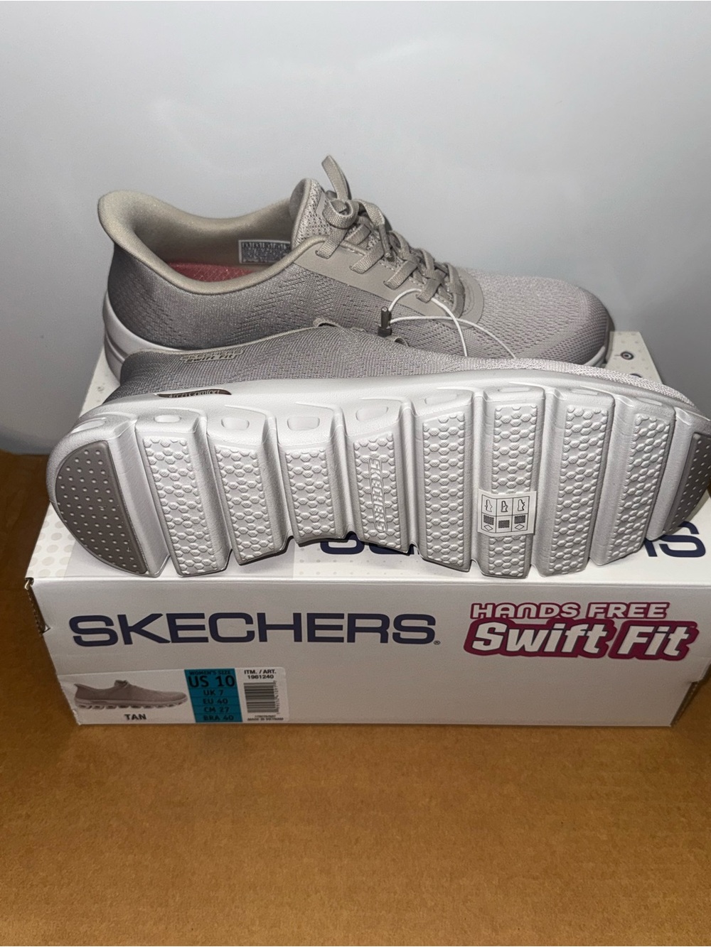 Skechers Womens Sz: 10 Hands Free Swift Fit Glide-Lite 2.0 Sneakers 1961240 NWT - Picture 3 of 5